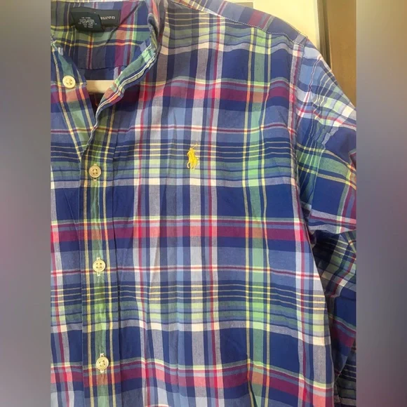 Polo Ralph Lauren Kids Classic Oxford Button Up Shirt - Picture 4 of 14